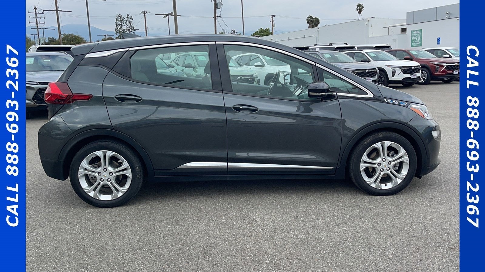 Used 2021 Chevrolet Bolt EV LT with VIN 1G1FY6S03M4100085 for sale in Upland, CA