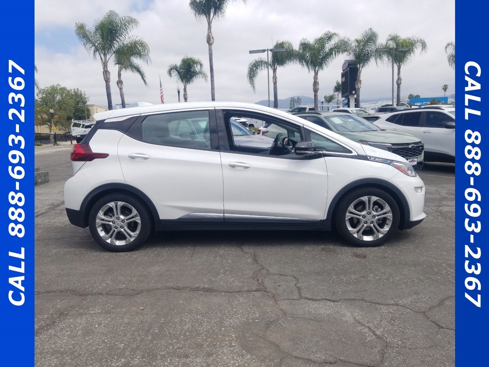 Used 2021 Chevrolet Bolt EV LT with VIN 1G1FY6S07M4103507 for sale in Upland, CA