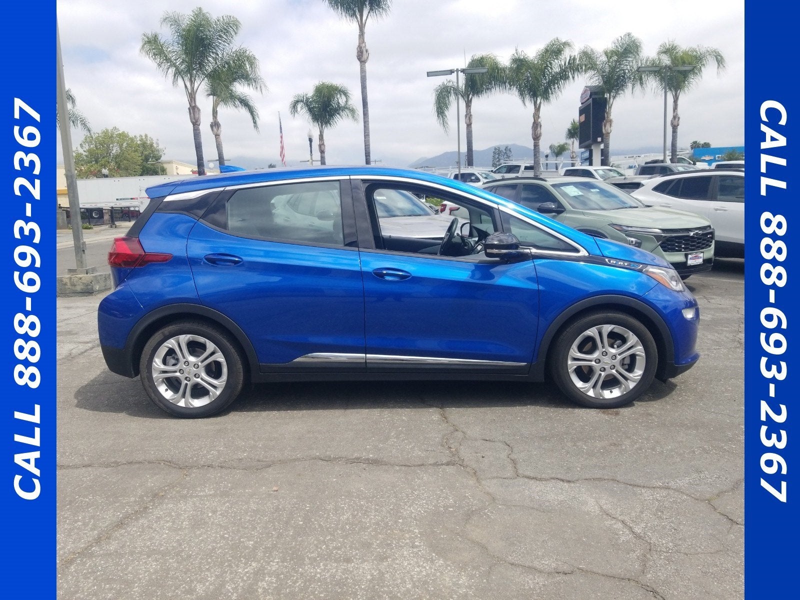 Used 2021 Chevrolet Bolt EV LT with VIN 1G1FY6S09M4109437 for sale in Upland, CA