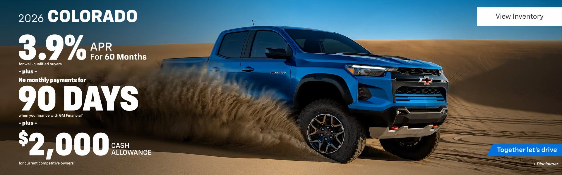 2026 Colorado 3.9% APR