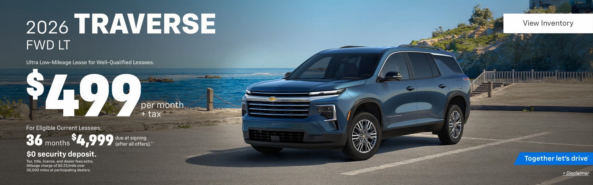 2026 Traverse Lease Offer